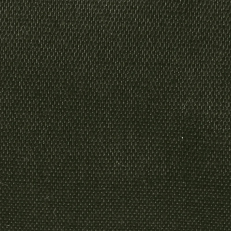 Close-up of Longan craft Stretch Poplin Fabric by the Yard—a dark green cotton stretch poplin with a fine, even weave and soft matte finish. Ideal for apparel or quilting projects.