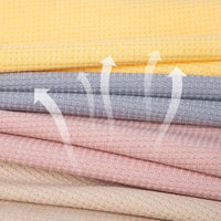 Stretch Waffle Knit Fabric By The Yard