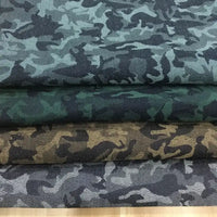 Stretch Jacquard Camo Denim Fabric