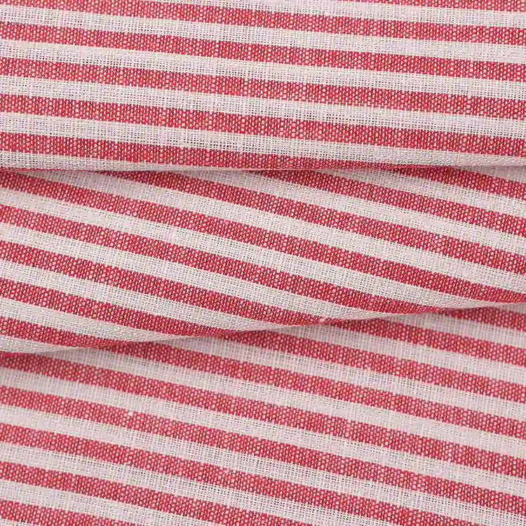 StripeCottonLinenFabricByTheYard
