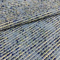 Striped Boucle Tweed Fabric By The Yard
