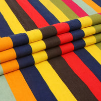 Striped Canvas Fabric By The Yard