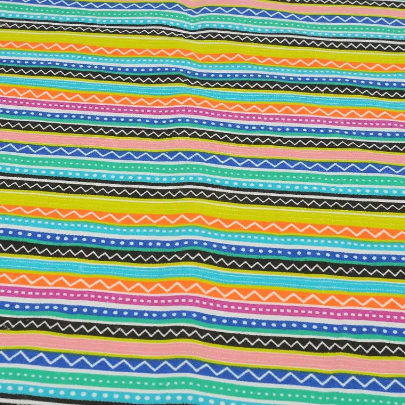 Striped Canvas Fabric By The Yard