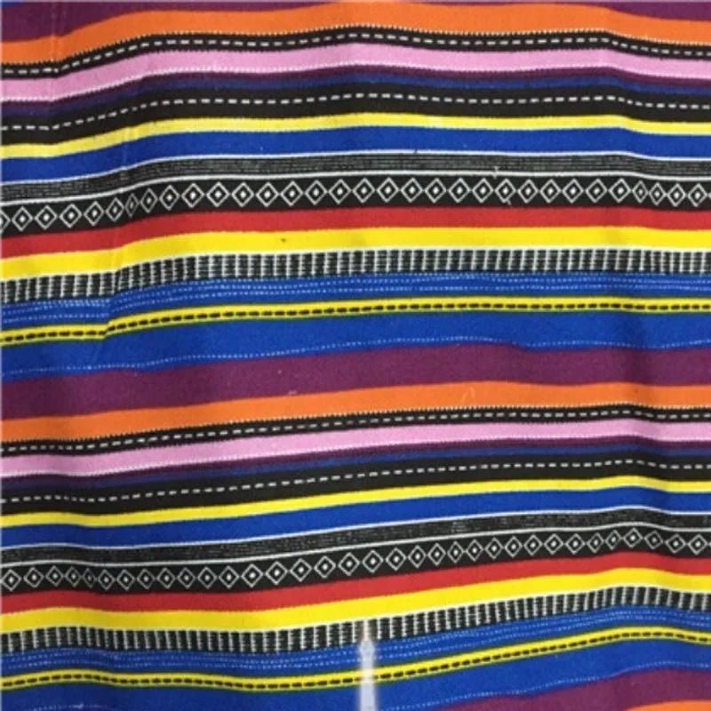 Striped Canvas Fabric By The Yard