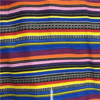 Striped Canvas Fabric By The Yard