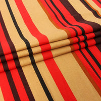 Striped Canvas Fabric By The Yard