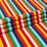 Striped Canvas Fabric By The Yard
