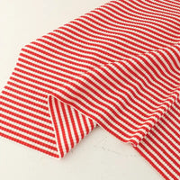 Striped Cotton Knit Ribbing Fabric By The Yard 