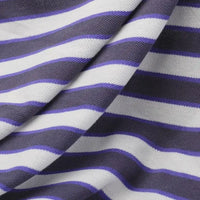 Striped Cotton Pique Fabric By The Yard