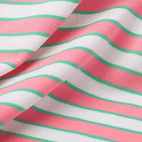 Striped Cotton Pique Fabric By The Yard