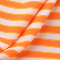Striped Cotton Pique Fabric By The Yard