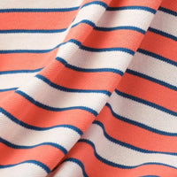 Striped Cotton Pique Fabric By The Yard