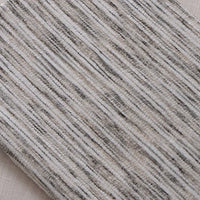 A detailed view of Longan Craft's Striped Jacquard Chenille Fabric By The Yard—a colorful, durable poly woven chenille material with textured vertical stripes, ideal for upholstery and décor.