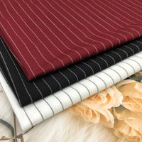 Striped Ponte Fabric By The Yard