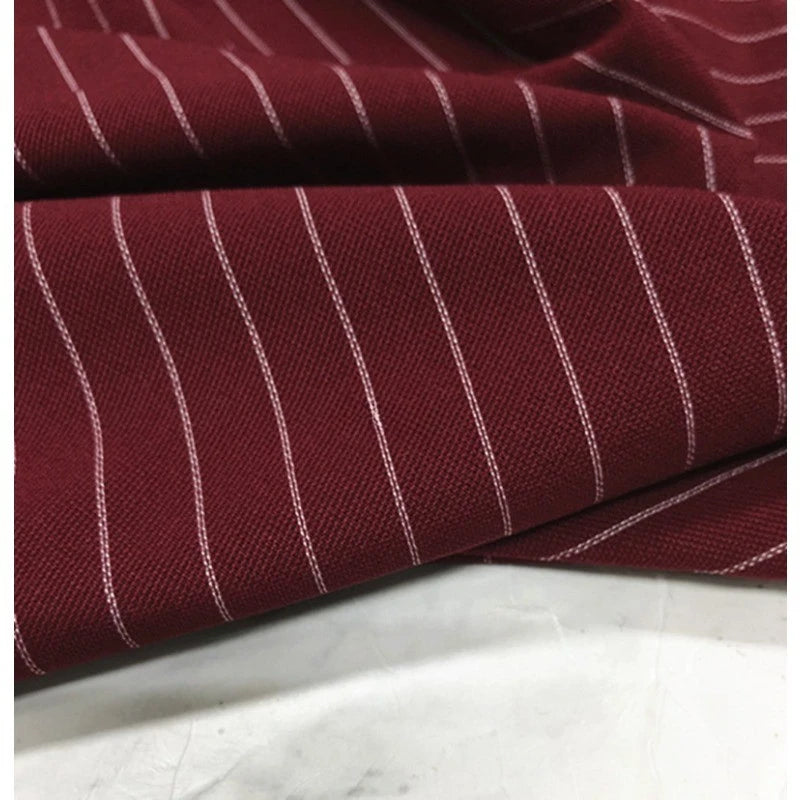 Striped Ponte Fabric By The Yard