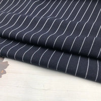 Striped Ponte Fabric By The Yard