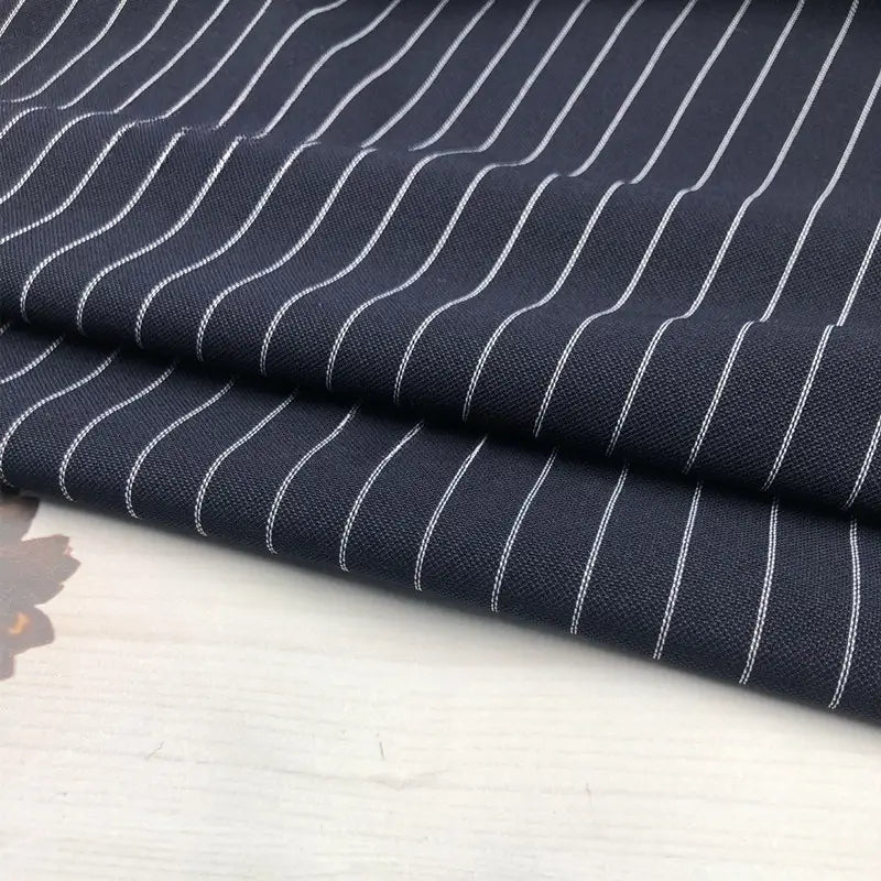 Striped Ponte Fabric By The Yard