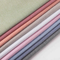 Strips Pattern Chambray Fabric By The Yard 