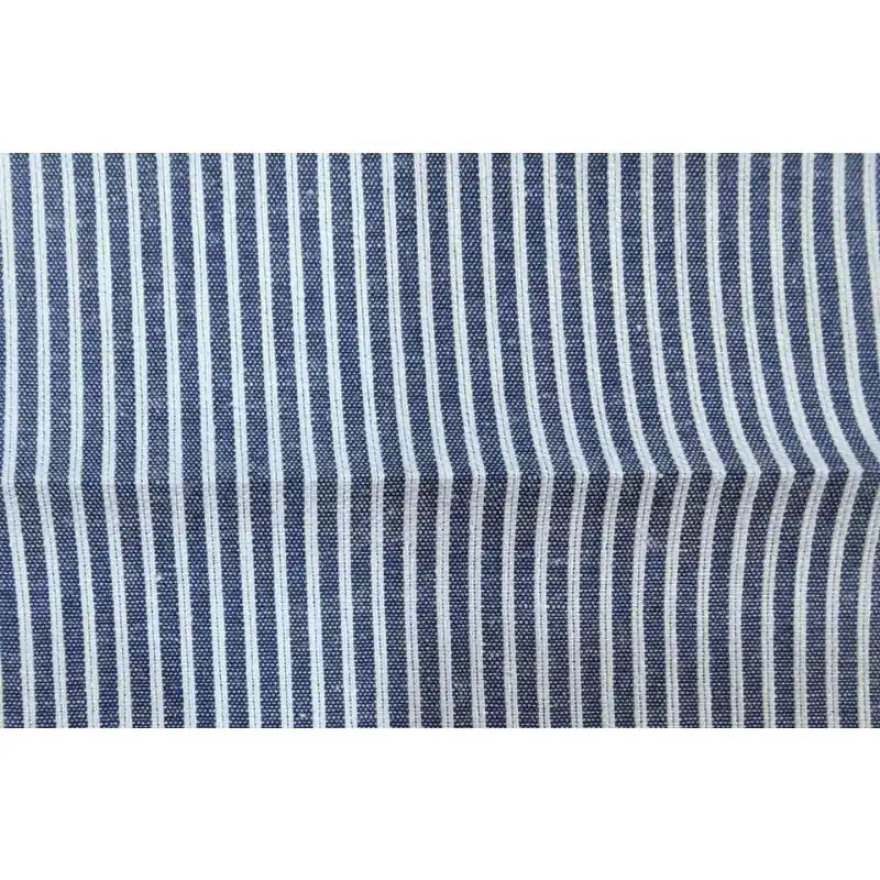 Strips Pattern Chambray Fabric By The Yard 