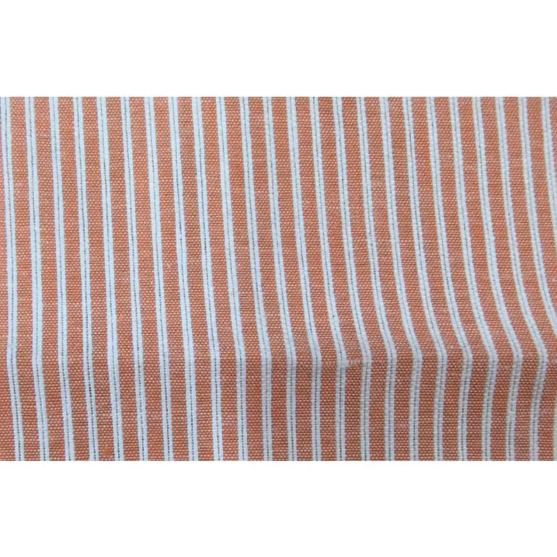 Strips Pattern Chambray Fabric By The Yard 