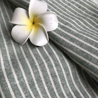 ThinStripedLinenFabricByTheYard