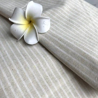 ThinStripedLinenFabricByTheYard