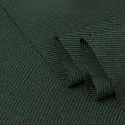 Longan Craft’s Twill Cotton Lyocell Fabric by the yard features a comfy, breathable cotton lyocell blend in solid dark green with a subtle diagonal weave, perfect for shirts and eco-friendly projects.