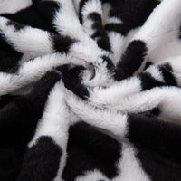 Two-color Large Cow Fabric By The Yard