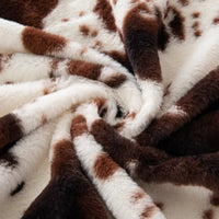 Two-color Large Cow Fabric By The Yard