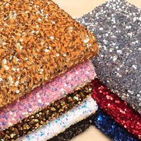 Velvet Stretch Sequin Fabric