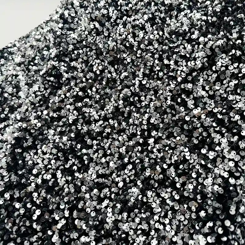 Velvet Stretch Sequin Fabric