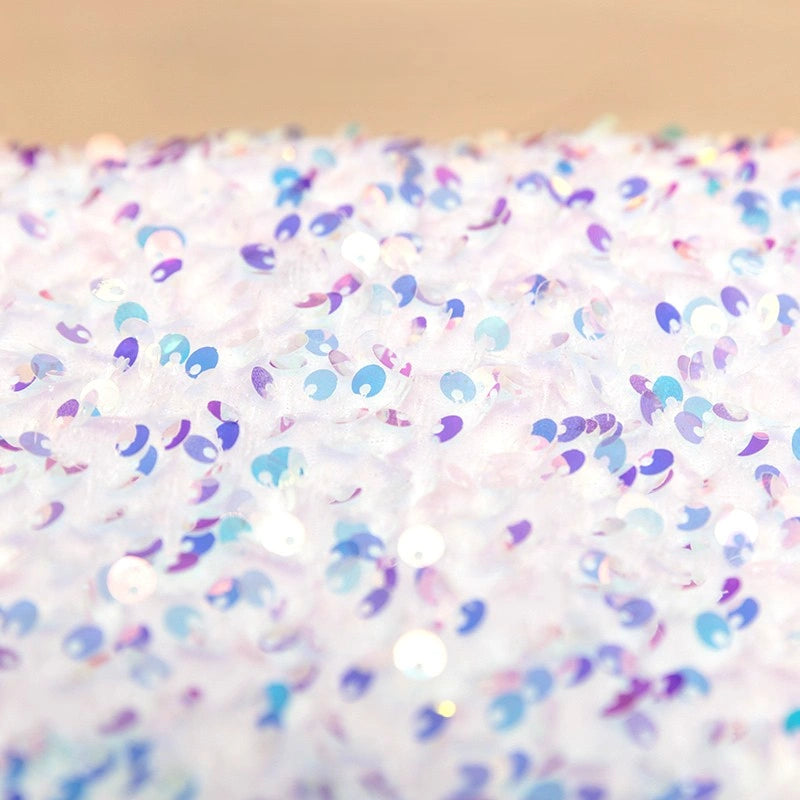 Velvet Stretch Sequin Fabric