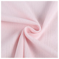 Vertical Ribbed Pointelle Fabric By The Yard