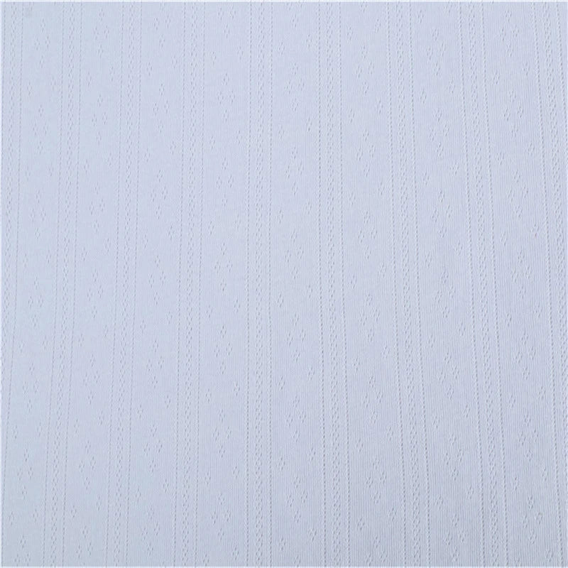 Vertical Ribbed Pointelle Fabric By The Yard