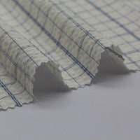 Vibrant Gingham Seersucker Fabric By the Yard