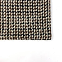 Vintage Houndstooth Tweed Fabric By The Yard