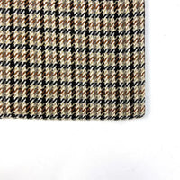 Vintage Houndstooth Tweed Fabric By The Yard