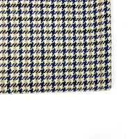 Vintage Houndstooth Tweed Fabric By The Yard