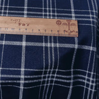 Vintage Plaid Ponte Knit Fabric By The Yard