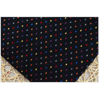 Vintage Dot Pattern Chambray Fabric By The Yard