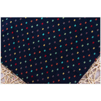 Vintage Dot Pattern Chambray Fabric By The Yard