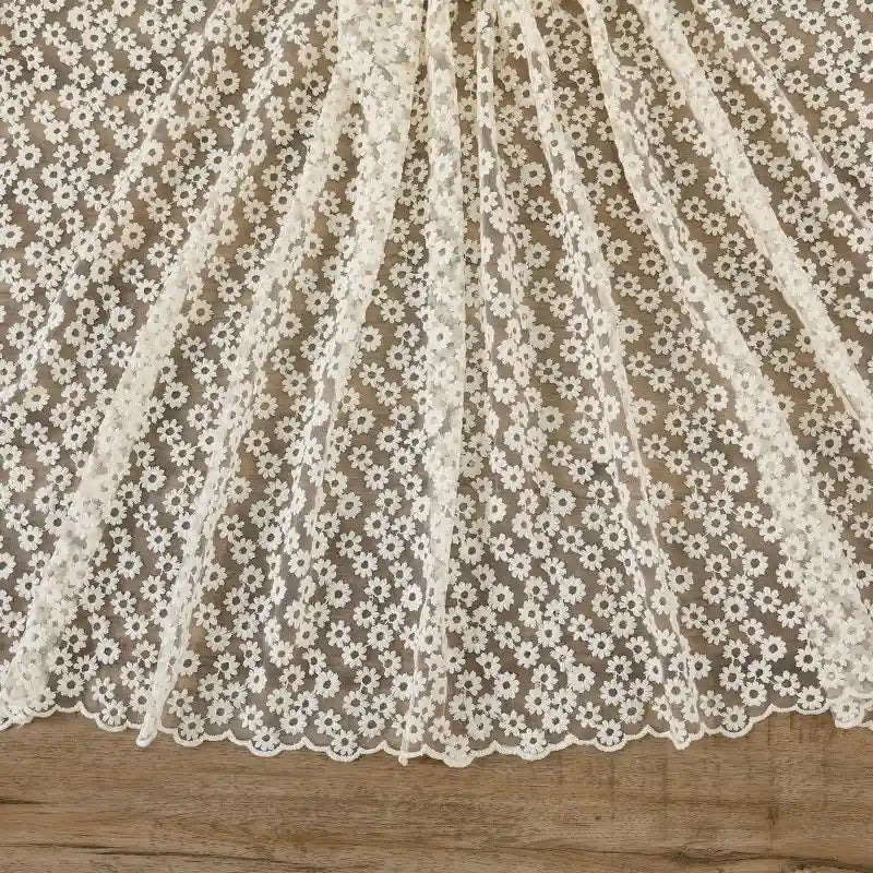 Water Soluble Mesh Lace Fabric By The Yard