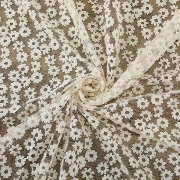 Water Soluble Mesh Lace Fabric By The Yard