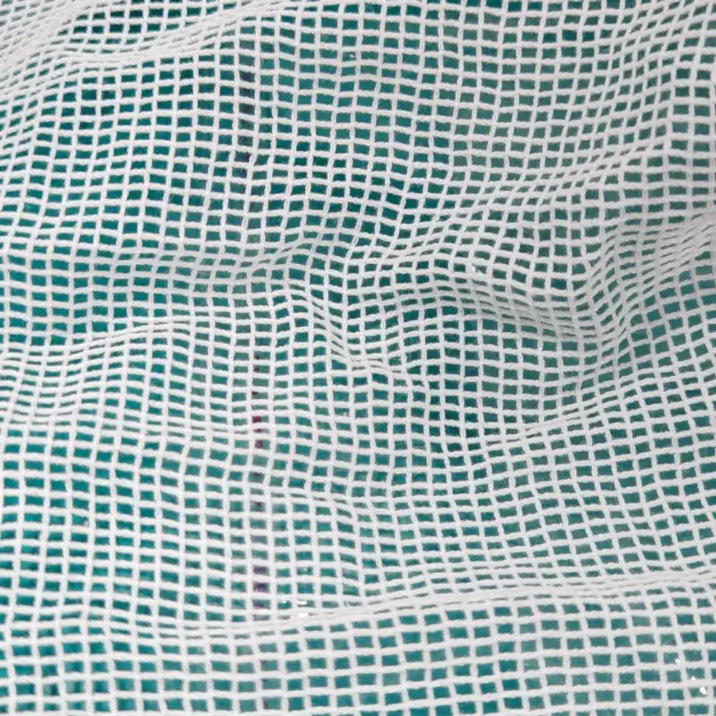 White Cotton Mesh Fabric By The Yard