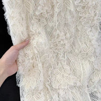 White Lace Fabric By The Yard