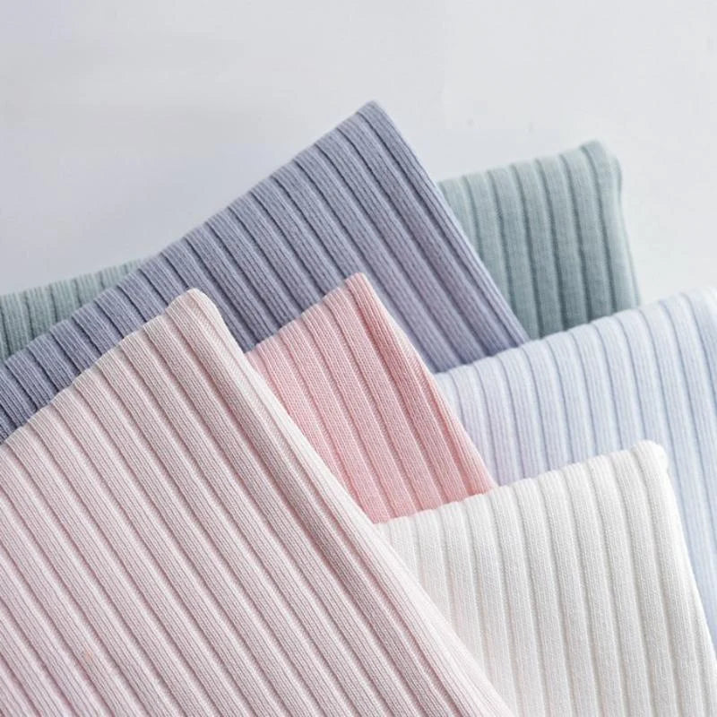 Wide Rib Knit Fabric By The Yard