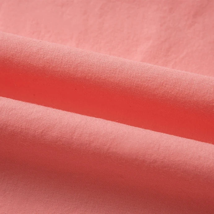 Close-up of Longan Craft's Woven Lawn Fabric by the Yard, a soft multicolor cotton lawn material with gentle folds and smooth texture, perfect for lining and sewing projects.