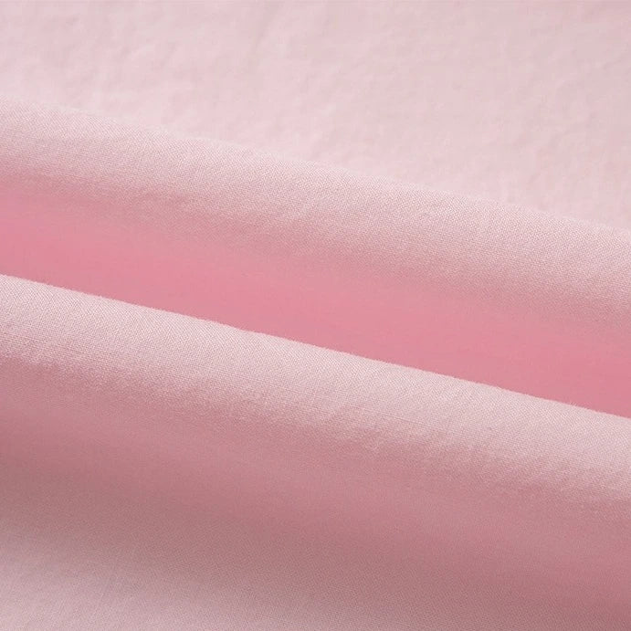 Close-up of Longan Craft's Woven Lawn Fabric by the Yard, a multicolor cotton lawn material with a soft, smooth texture. This lightweight, breathable fabric is perfect for clothing, lining, or linens.