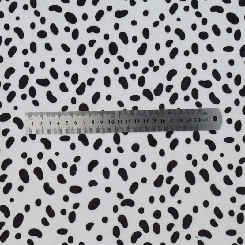 Animal Patterned Minky Fabric By The Yard | Leopard Dot Cow Pattern Printed Minky Material | Floral Cuddle Minky Fabric For Plushies