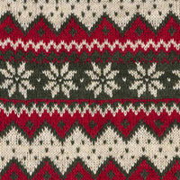 Knitted Polyester Christmas Fabric By The Yard-Longancraft